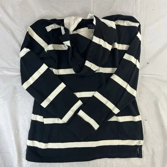 Polo Ralph Lauren Full Zip Polo Hoodie Black White Red Pony Logo Youth L (14–16) - Picture 5 of 7